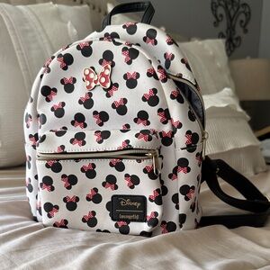 Loungefly Disney Polka Dot Bow Backpack
